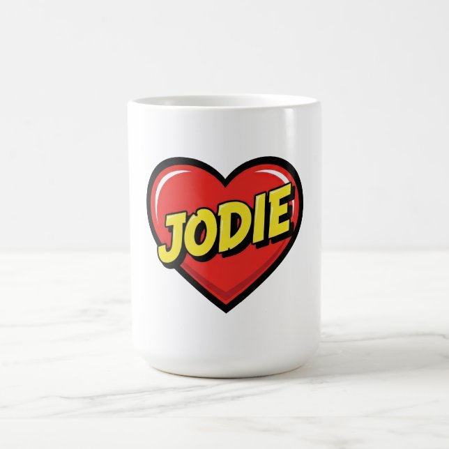 Taza De Café Love Jodie (Centro)