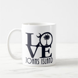 Taza De Café LOVE Johns Island SC 11oz