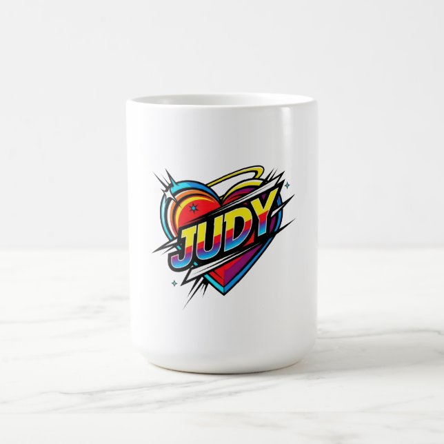 Taza De Café Love Judy (Centro)