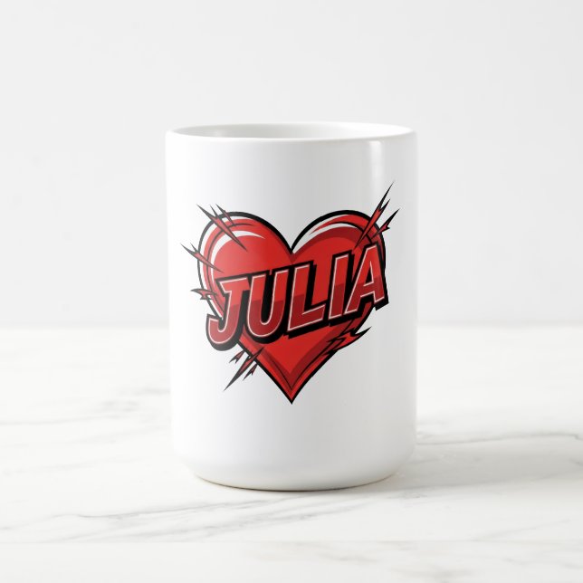 Taza De Café Love Julia (Centro)