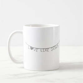 Taza De Café Love Like Jesus