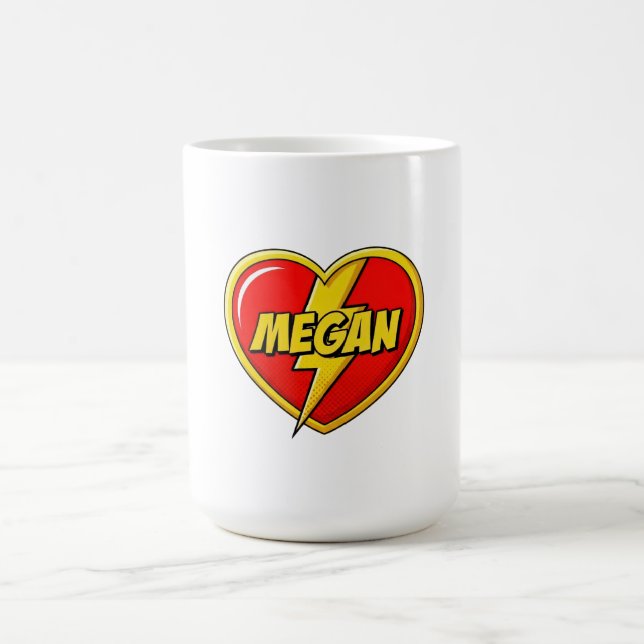 Taza De Café Love Megan (Centro)