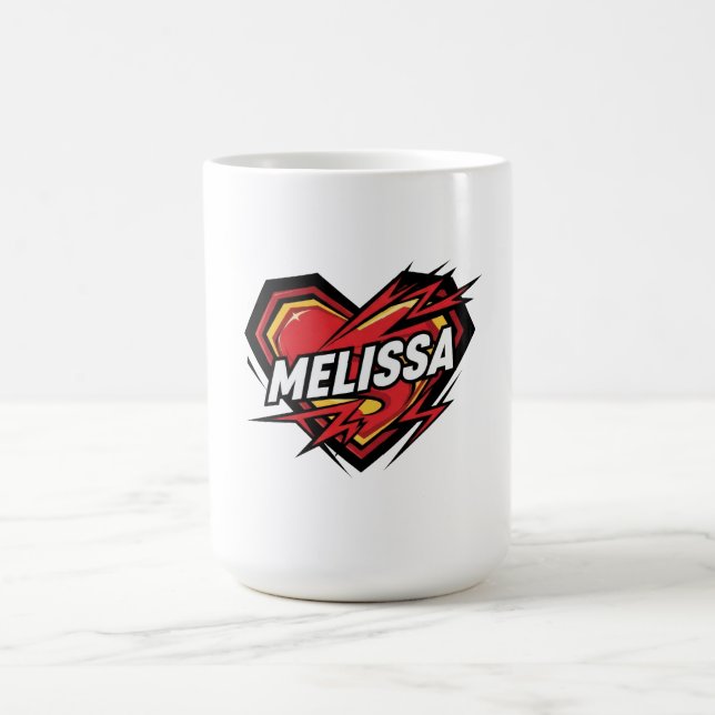 Taza De Café Love Melissa (Centro)