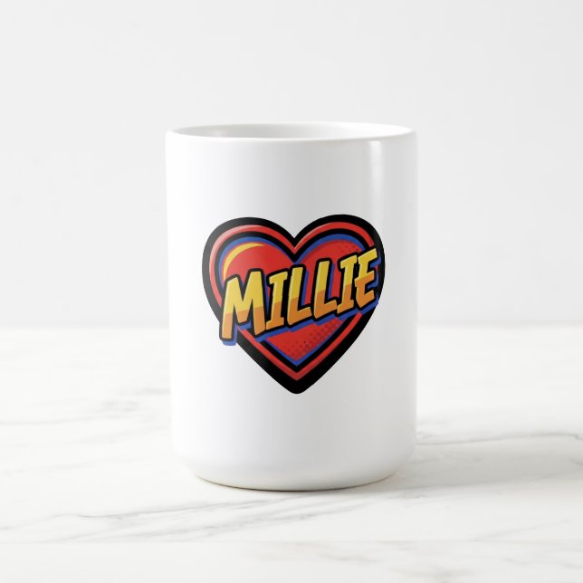Taza De Café Love Millie (Centro)