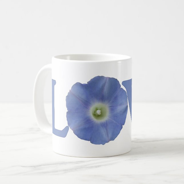Taza De Café Love Morning Glory Coffee Mug (Anverso izquierdo)