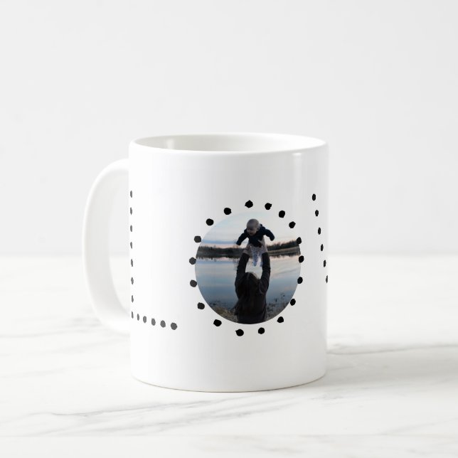 Taza De Café LOVE Mother's Day Photo Coffee Mug (Anverso izquierdo)