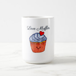 Taza De Café Love Muffin Blue