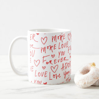 Taza De Café Love Mug, Valentine's Day Gift Coffee Mug