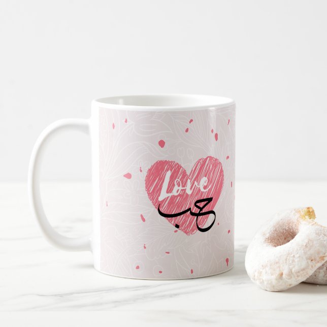 Taza De Café love muslim couple (Con donut)