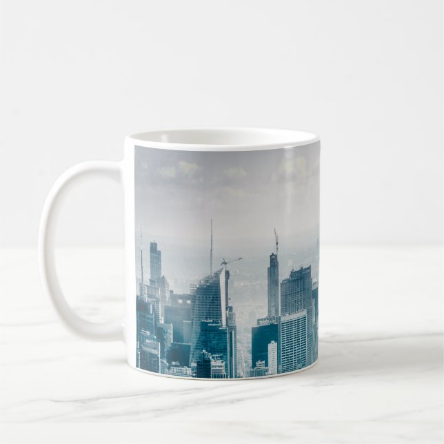 Taza De Café Love on the New York Skyline (Izquierda)