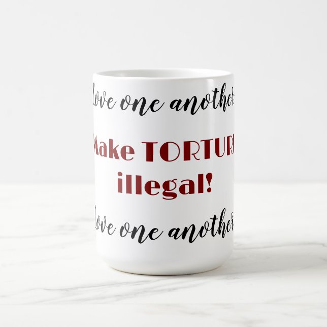 Taza De Café Love one another  (Centro)