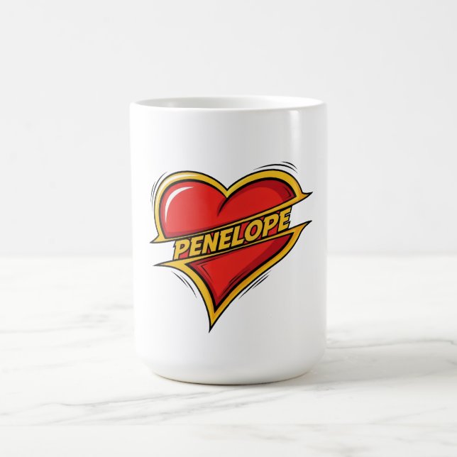 Taza De Café Love Penelope (Centro)