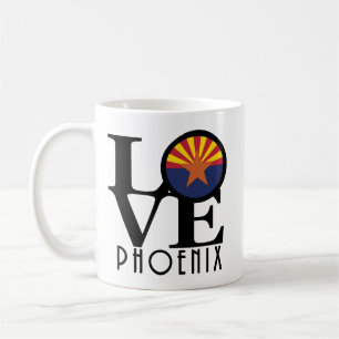 Taza De Café LOVE Phoenix, Arizona 11oz