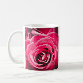 Taza De Café Love Pink Roses 11oz Classic Mug