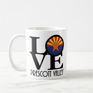 Taza De Café LOVE Prescott Valley 11oz