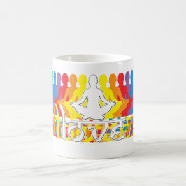 Taza De Café Love Rainbow Intentions Coffee Mug