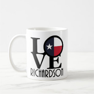 Taza De Café LOVE Richardson Texas 11oz
