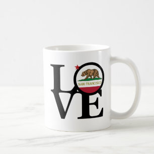 Taza De Café LOVE San Francisco 11oz Mug