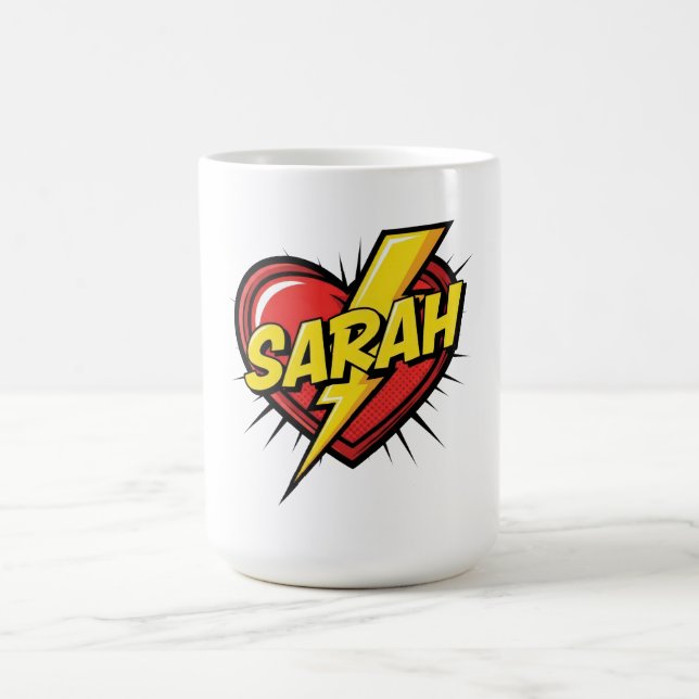 Taza De Café Love Sarah (Centro)