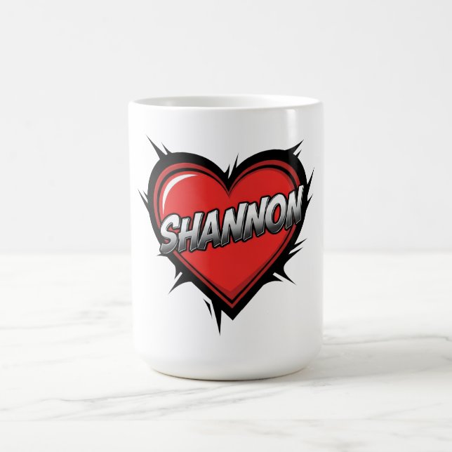Taza De Café Love Shannon (Centro)
