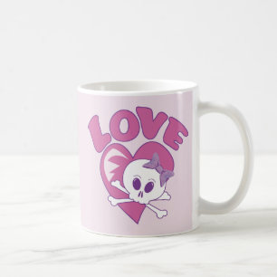 Taza De Café Love Skull