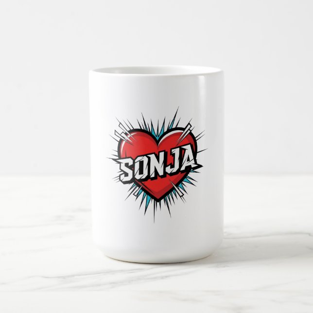 Taza De Café Love Sonja (Centro)