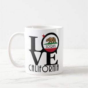 Taza De Café LOVE Soquel California 11oz
