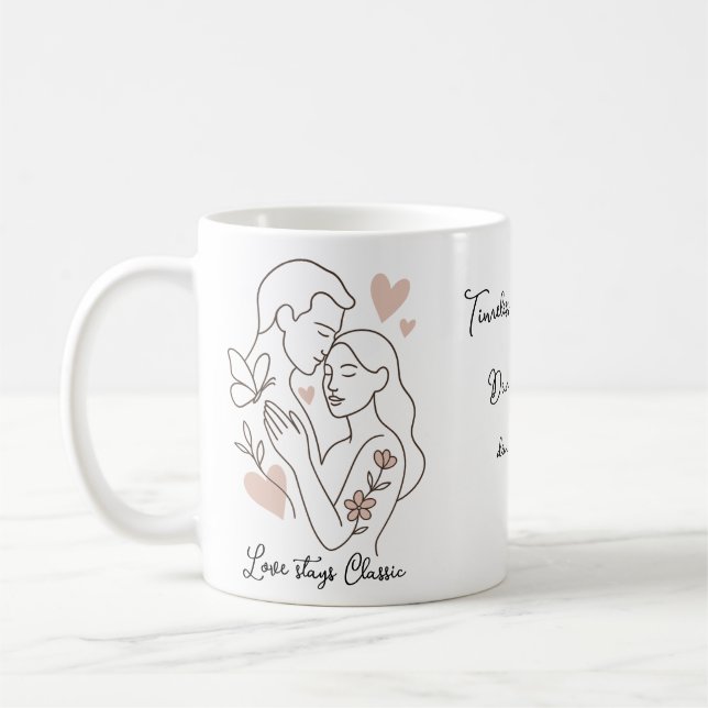 Taza De Café love stays classic (Izquierda)