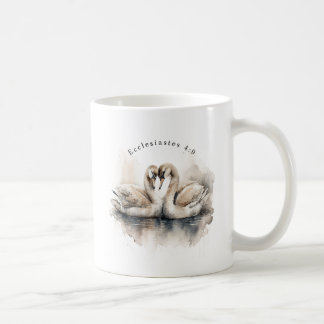 Taza De Café "Love Swan Mug - Together and Love"