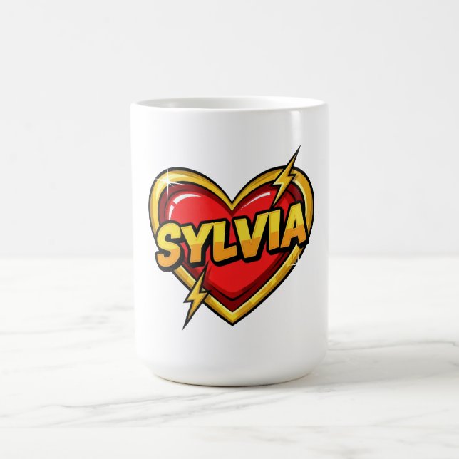 Taza De Café Love Sylvia (Centro)