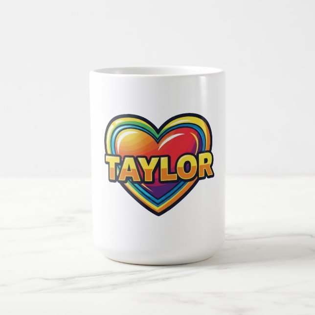 Taza De Café Love Taylor (Centro)