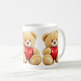 Taza De Café Love Teddy