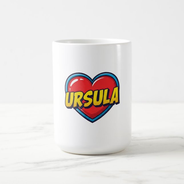 Taza De Café Love Ursula (Centro)