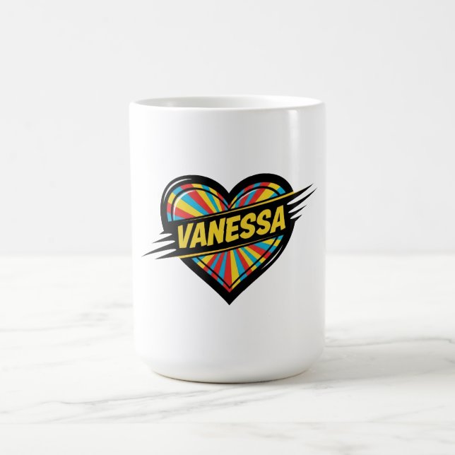 Taza De Café Love Vanessa (Centro)