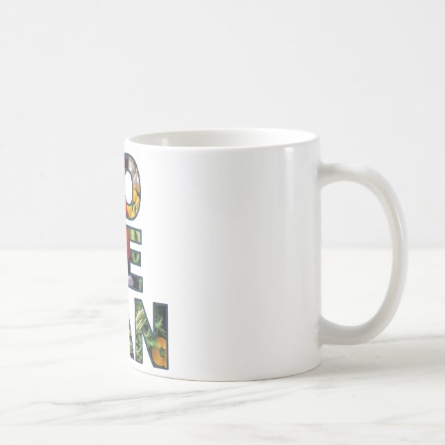 Taza De Café Love Vegan (Derecha)