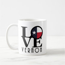LOVE Vernon Texas 11oz