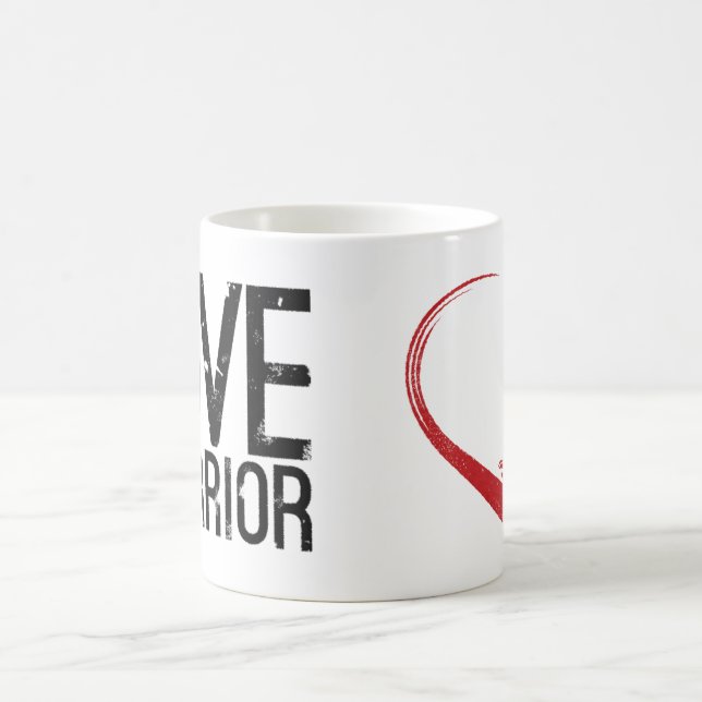 Taza De Café Love Warrior Classic Mug (Centro)