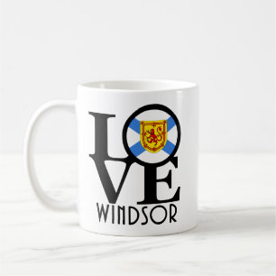Taza De Café LOVE Windsor NS 11oz