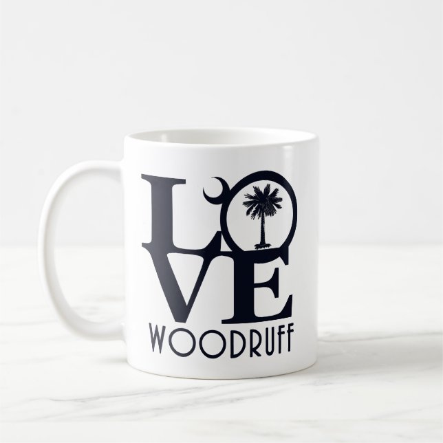 Taza De Café LOVE Woodruff SC (Izquierda)
