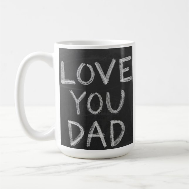 Taza De Café Love You Dad Mug (Izquierda)