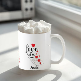 Taza De Café Love You Personalized Mug