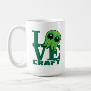Taza De Café Lovecraft Baby Cthulhu Design - Spooky Cute Love