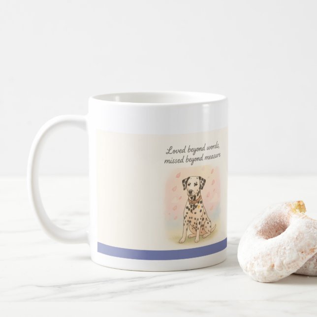 Taza De Café Loved Beyond Words Mug by Tina Tran (Con donut)