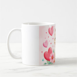 Taza De Café Lovely kitten hearts