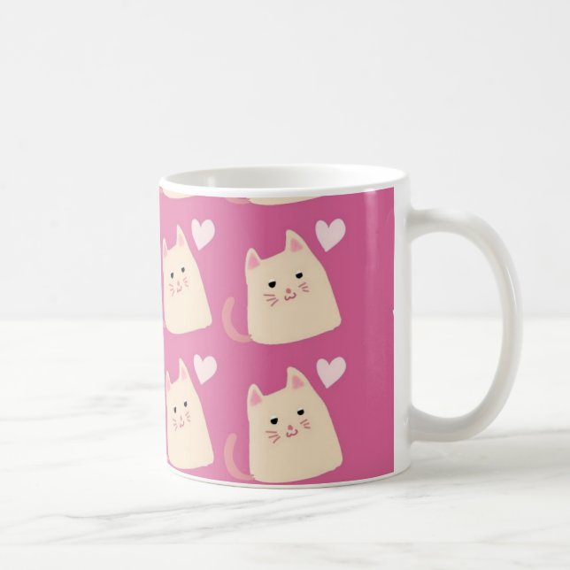 Taza De Café Lovely Kittens Mug by Lilia (Derecha)