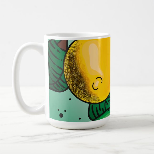 Taza De Café Lovely Lemons Coffee Mug (Izquierda)