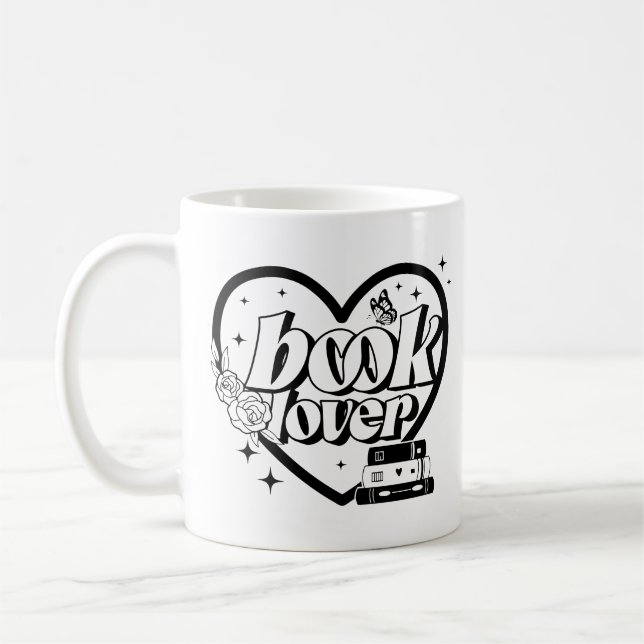 Taza De Café Lover de libros (Izquierda)