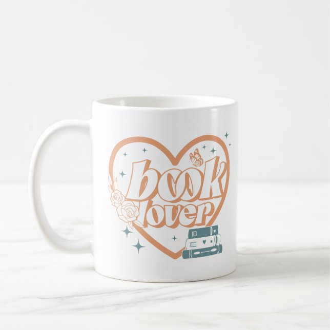 Taza De Café Lover de libros (Izquierda)