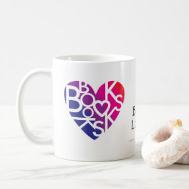 Taza De Café LOVER'S HEART® Book Mug