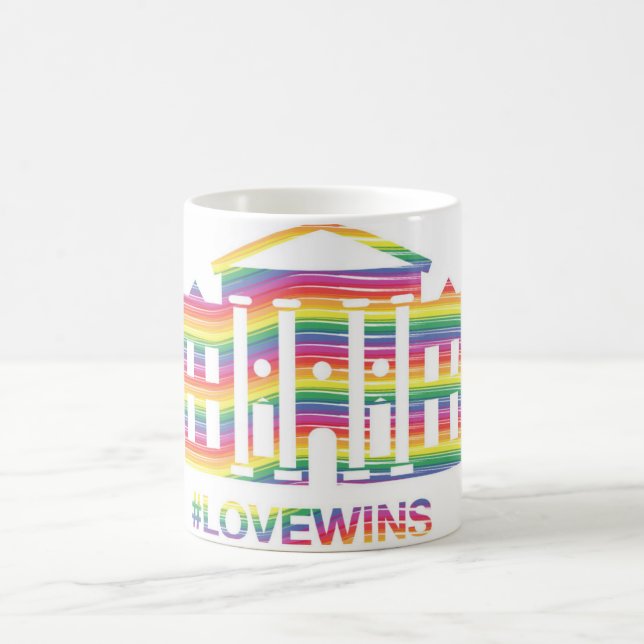 Taza De Café #LoveWins (Centro)